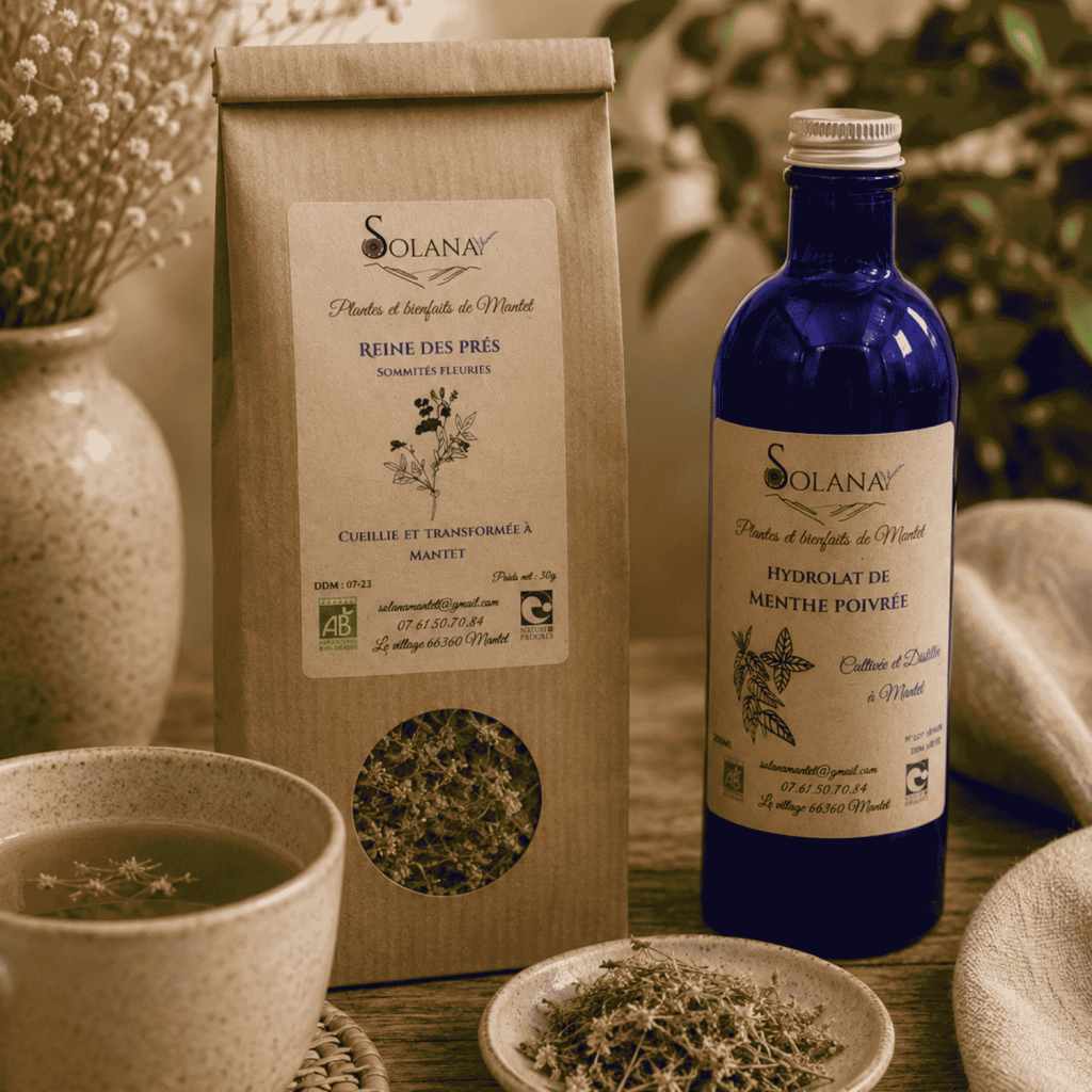 Hydrolat et Tisane bio pour cure de drainage naturel