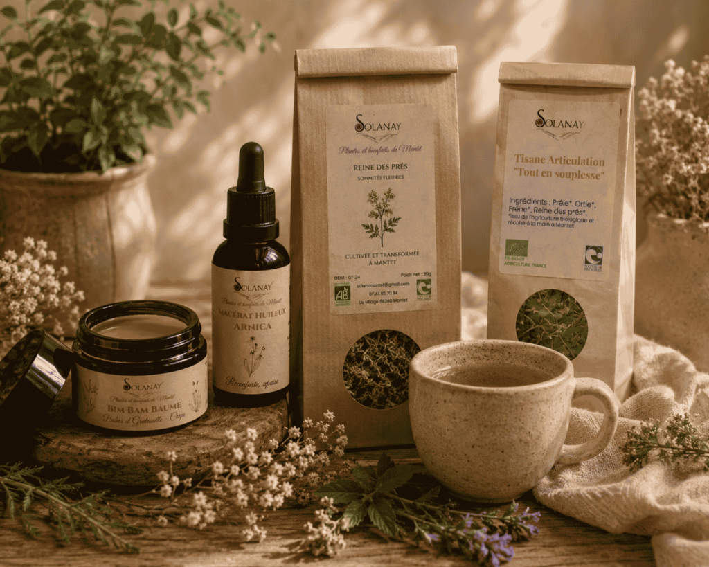Gamme confort articulaire et musculaire Solana, votre herboristerie en ligne