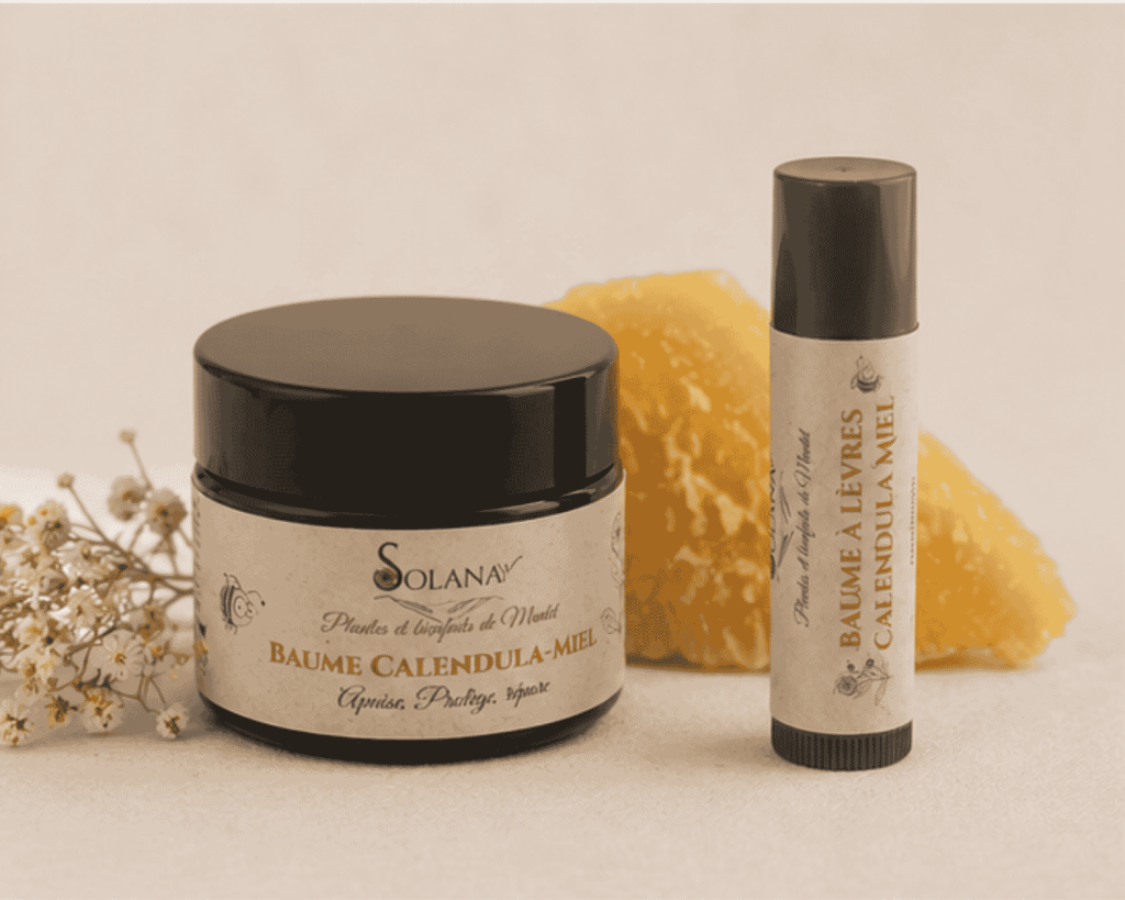 Soin des lèvres au calendula, Solana Mantet