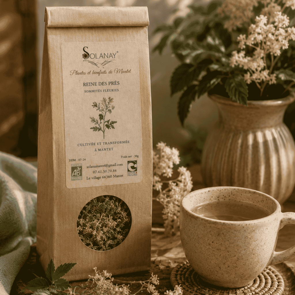 Tisane Reine des Près : soutien au confort articulaire et musculaire