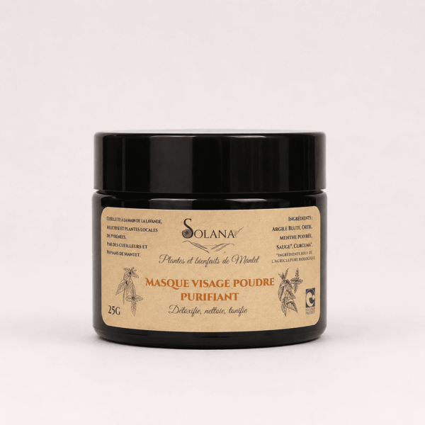 Masque visage désincrustant, peaux mixtes et grasses